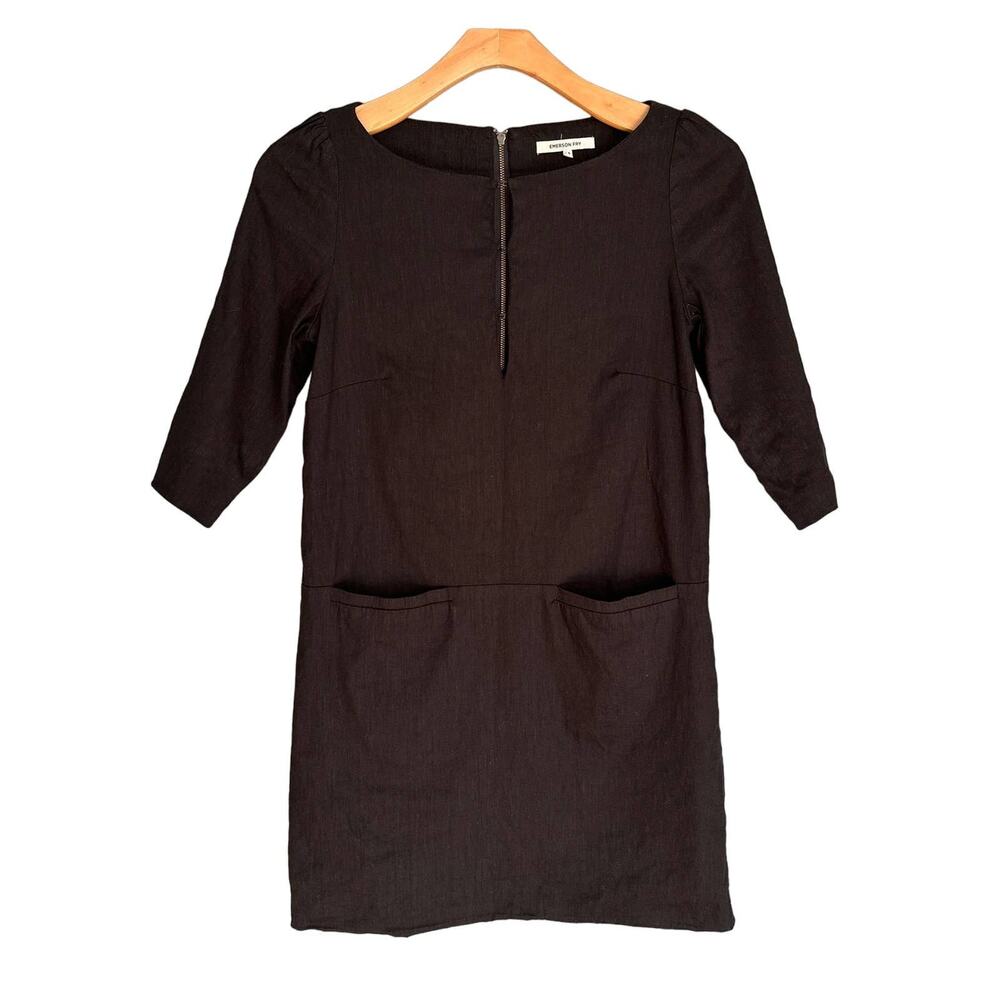 Emerson Fry Mod Black dress size xsmall - Picture 2 of 8